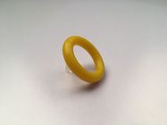 Durable Yellow Silicone Ring Chemical Resistance For Medical Equipment Industry